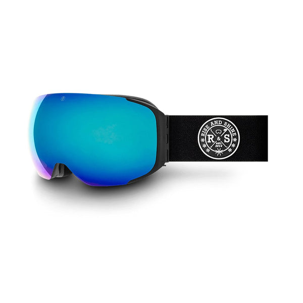 R&S Space V2 | Black Strap - Ice Blue Lens - Rise and Shine Gear