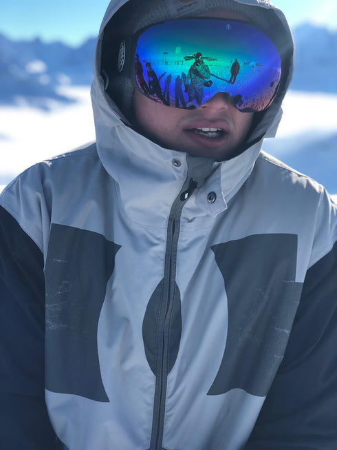 R&S Space V2 | Leopard Strap - Ice Blue Lens - Rise and Shine Gear