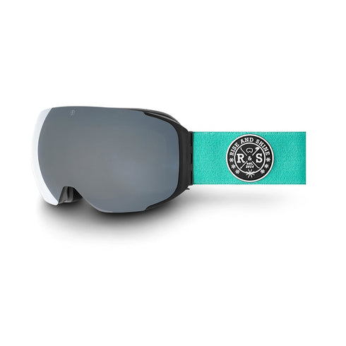 R&S Space v2 | Turqoise Strap - Black Mirror Lens - Rise and Shine Gear