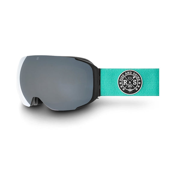 R&S Space v2 | Turqoise Strap - Black Mirror Lens - Rise and Shine Gear