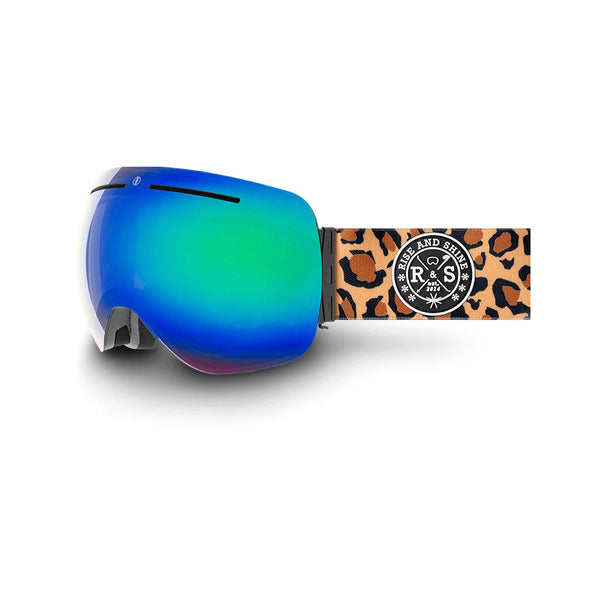 R&S Vortex 2.0 | Leopard Strap - Toxic Green Lens - Rise and Shine Gear