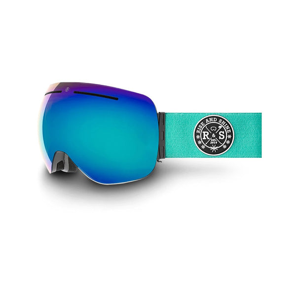 R&S Vortex 2.0 | Turquoise Strap - Ice Blue Lens - Rise and Shine Gear